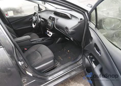 2018 Toyota Prius One from USA, damaged, VIN JTDKBRFU7J3060813